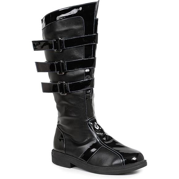 Ellie Shoes 1031 Darth 3-Buckle Men’s Boots – Black, LG (12/13), Knee-High Boots main image 7